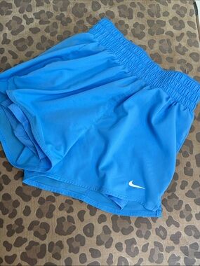 Nike Bright Blue Women's Athletic Running Shorts